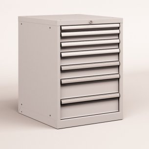 CASSETTIERA OFFICINA INDUSTRIALE PORTA UTENSILI 27 X 36 Eh (L 564 x P 725 x H 800) 7 CASSETTI ESTRAZIONE 100% 2