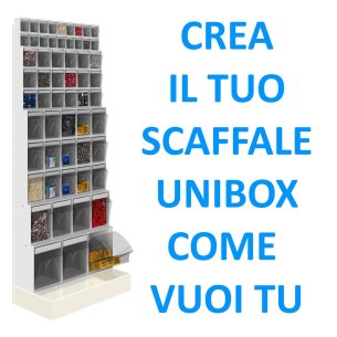 CREA IL TUO SCAFFALE UNIBOX - Configuratore