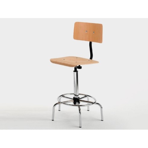Sgabello con Schienale Disegnatore Professionale s