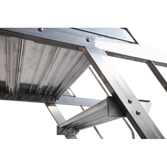 Configuratore Scala a Castello Palchetto Certificata D. Lgs. n° 81 INOX  CCBR-A