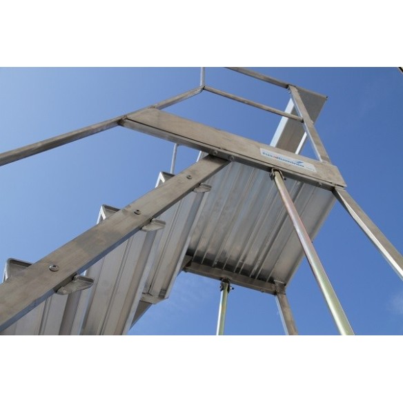 Configuratore Scala a Castello Palchetto Certificata D. Lgs. n° 81 INOX  CCBR-A