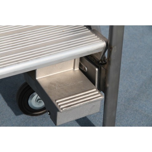 Configuratore Scala a Castello Palchetto Certificata D. Lgs. n° 81 INOX  CCBR-A