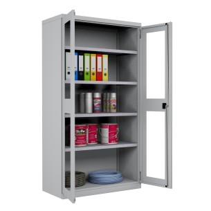 ARMADIO INDUSTRIALE OFFICINA METALLO PORTE BATTENT