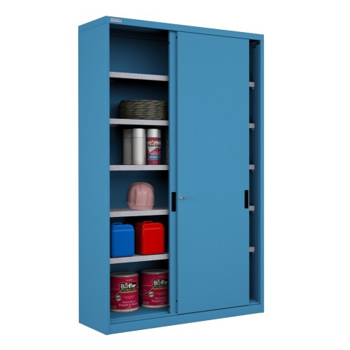 ARMADIO INDUSTRIALE OFFICINA METALLO SCORREVOLE L.