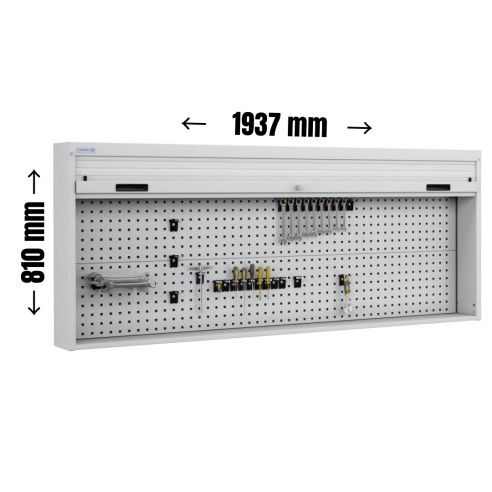 ARMADIO PANNELLO PORTA UTENSILI ATTREZZI CON SERRA