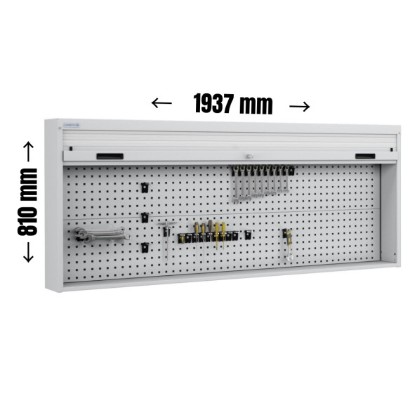 ARMADIO PANNELLO PORTA UTENSILI ATTREZZI CON SERRA