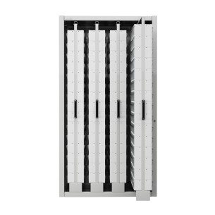 SCAFFALE ESTRAIBILE L 1481 mm 900 CASSETTI Portaminuteria 2