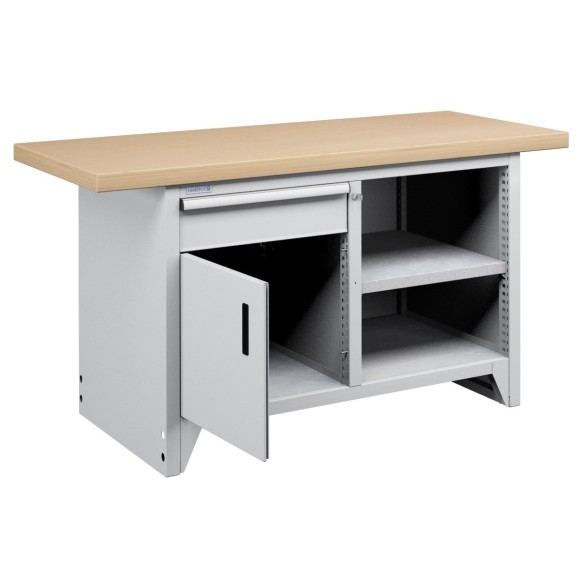 BANCONE DA LAVORO MODULARE 1 PROFESSIONALE 150 x 7