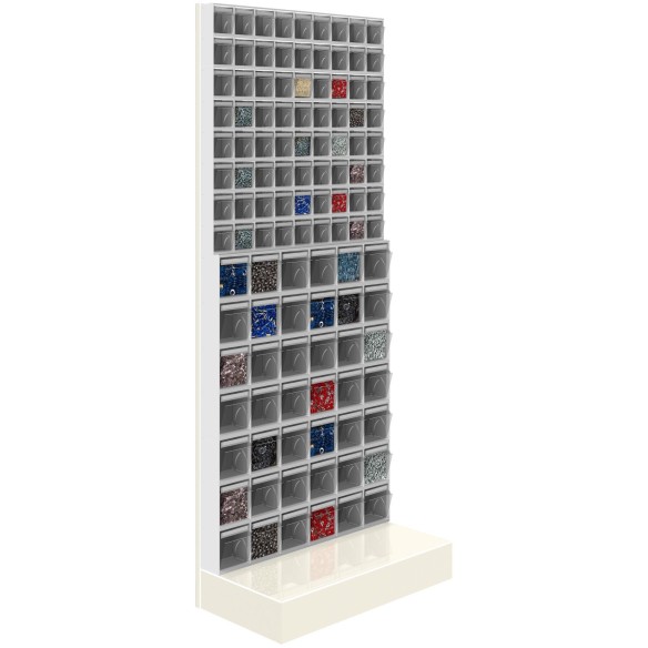 SCAFFALE Porta Minuteria CON BASE H.150 114 Casset