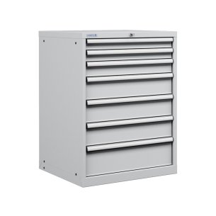 Cassettiera 717x725xh1000 mm - 36x36Eh 7 cassetti + divisori per cassetti 2