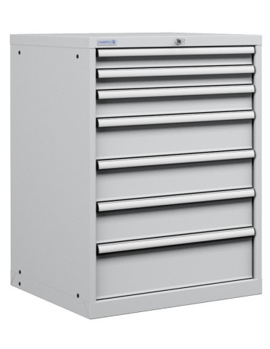 CASSETTIERA PORTA UTENSILI INDUSTRIALE OFFICINA 36 X 36 Eh (L 717 x P 725 x H 1000) 7 CASSETTI