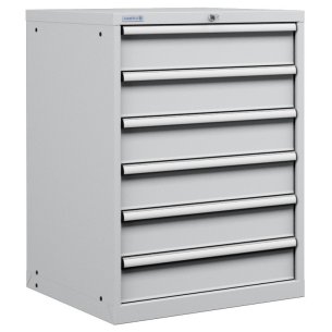CASSETTIERA OFFICINA INDUSTRIALE PORTA UTENSILI 36 X 36 Eh (L 717 x P 725 x H 1000) 6 CASSETTI ESTRAZIONE 100%