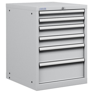 CASSETTIERA TOP OFFICINA INDUSTRIALE PORTA UTENSILI  27 X 36 Eh (L 564 x P 725 x H 800) 6 CASSETTI 2