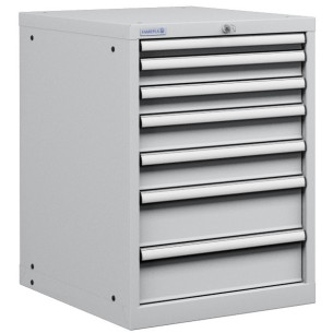 CASSETTIERA OFFICINA INDUSTRIALE PORTA UTENSILI 27 X 36 Eh (L 564 x P 725 x H 800) 7 CASSETTI 2