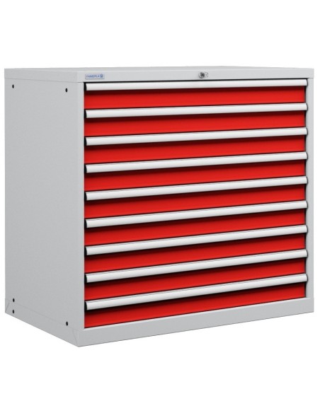 CASSETTIERA PORTA UTENSILI OFFICINA INDUSTRIALE 54 X 36 Eh (L 1023 x P 725 x H 1000) 9 CASSETTI