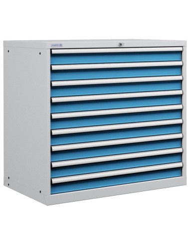 CASSETTIERA PORTA UTENSILI OFFICINA INDUSTRIALE 54 X 36 Eh (L 1023 x P 725 x H 1000) 9 CASSETTI