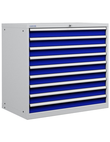 CASSETTIERA PORTA UTENSILI OFFICINA INDUSTRIALE 54 X 36 Eh (L 1023 x P 725 x H 1000) 9 CASSETTI