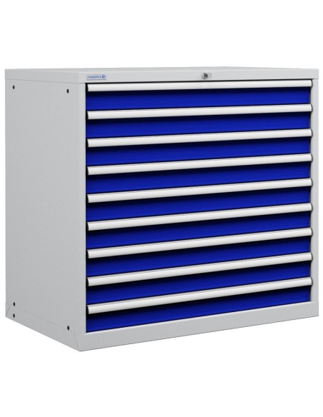 CASSETTIERA PORTA UTENSILI OFFICINA INDUSTRIALE 54 X 36 Eh (L 1023 x P 725 x H 1000) 9 CASSETTI