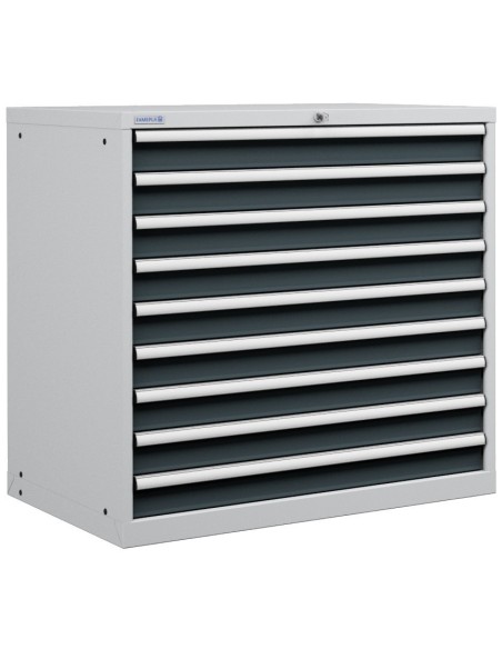 CASSETTIERA PORTA UTENSILI OFFICINA INDUSTRIALE 54 X 36 Eh (L 1023 x P 725 x H 1000) 9 CASSETTI