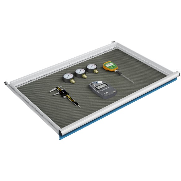 FONDO ANTISDRUCIOLO IN GOMMA FORATA per 54x36 eh 1