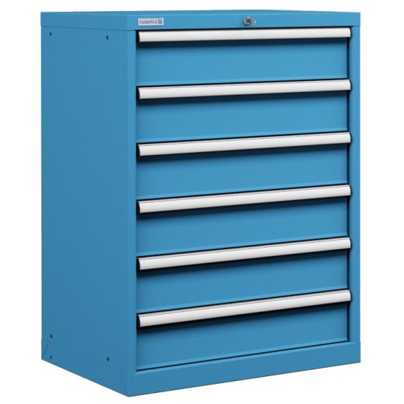 CASSETTIERA OFFICINA INDUSTRIALE PORTA UTENSILI 36 X 27 Eh (L 717 x P 572 x H 1000) 6 CASSETTI ESTRAZIONE 100%