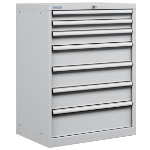CASSETTIERA OFFICINA INDUSTRIALE PORTA UTENSILI 36 X 27 Eh (L 717 x P 572 x H 1000) 7 CASSETTI