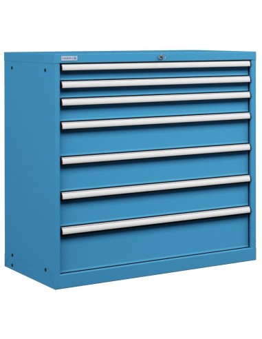 CASSETTIERA PORTA UTENSILI OFFICINA INDUSTRIALE 54 X 27 Eh (L 1023 x P 572 x H 1000) 7 CASSETTI ESTRAZIONE 100%