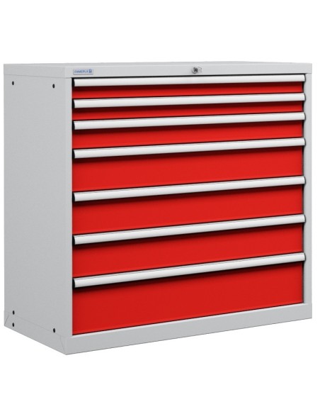 CASSETTIERA PORTA UTENSILI OFFICINA INDUSTRIALE 54 X 27 Eh (L 1023 x P 572 x H 1000) 7 CASSETTI ESTRAZIONE 100%