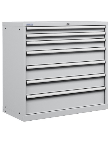 CASSETTIERA PORTA UTENSILI OFFICINA INDUSTRIALE 54 X 27 Eh (L 1023 x P 572 x H 1000) 7 CASSETTI ESTRAZIONE 100%