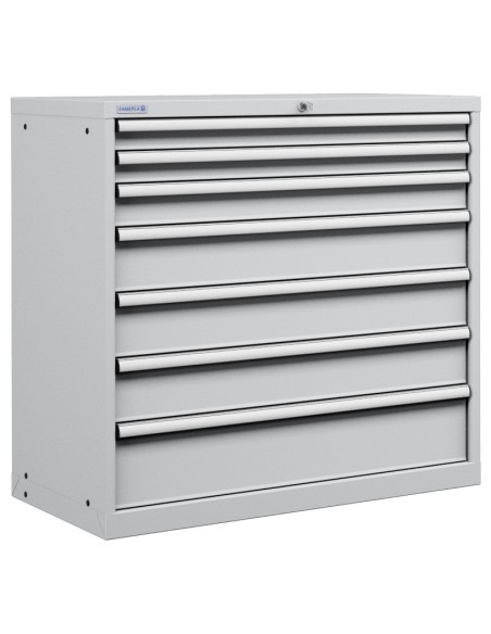 CASSETTIERA PORTA UTENSILI OFFICINA INDUSTRIALE 54 X 27 Eh (L 1023 x P 572 x H 1000) 7 CASSETTI ESTRAZIONE 100%