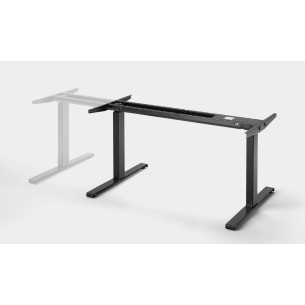 Scrivania Regolabile Elettronicamente Conform CSE/DF2 con Tecnologia LINAK® 80x120-160cm 2
