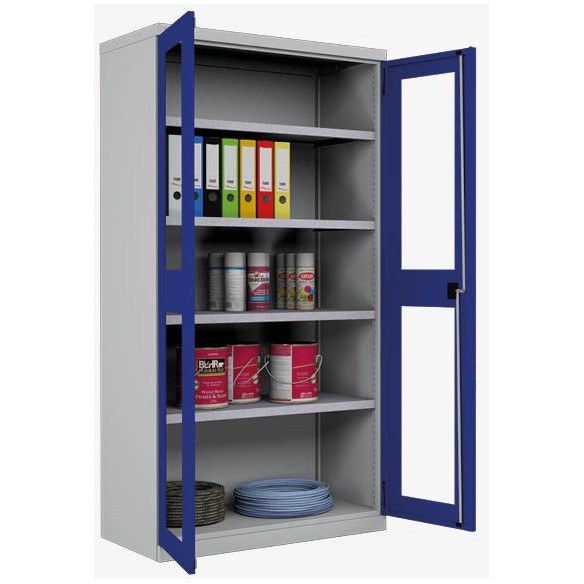 ARMADIO INDUSTRIALE OFFICINA METALLO PORTE BATTENT