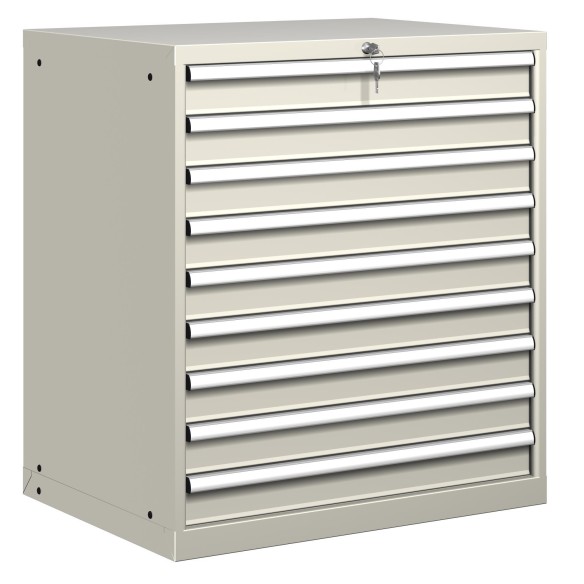 CASSETTIERA METALLO INDUSTRIALE OFFICINA 45 X 36 Eh (L 870 x P 725 x H 1000) 9 CASSETTI 90%