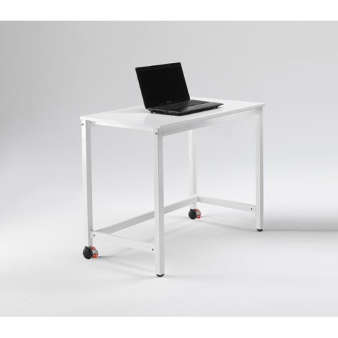 Tavolo Banco per aule polifunzionali Didattiche e Laboratori con ruote cm 60x78x74h
