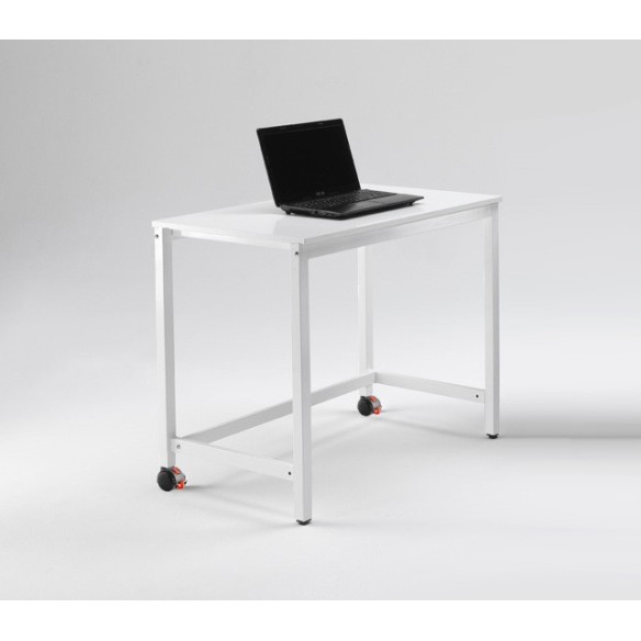 Tavolo Banco per aule polifunzionali Didattiche e Laboratori con ruote cm 60x78x74h