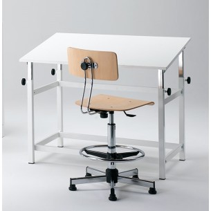 TAVOLO Disegno ARCHITETTO Mini 60x78 75x105 con poggiapiedi 2