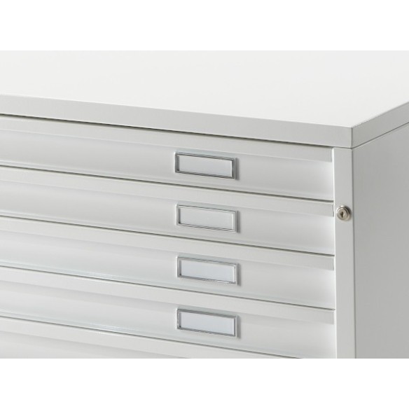 Cassettiera Portadisegni PRO A1 15 Cassetti Portadisegni Bianco componibile orizzontale Esterno cm116x75,5x135h