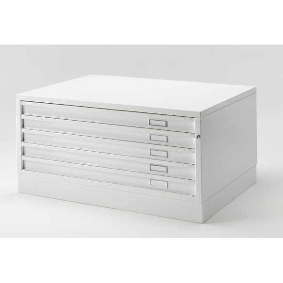 Cassettiera Portadisegni PRO A0 5 Cassetti Portadisegni Bianco componibile orizzontale cm cm 144x96x54h