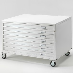 Cassettiera ECO A1 7 Cassetti con RUOTE Portadiseg