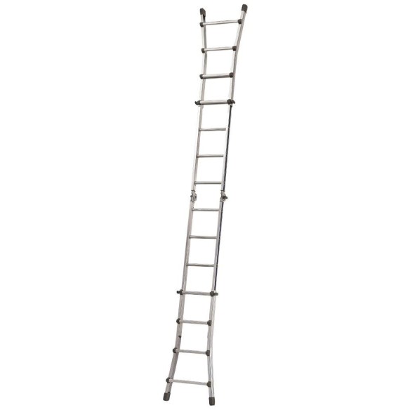Scala Telescopica con Accessorio per Dislivelli Zoppa