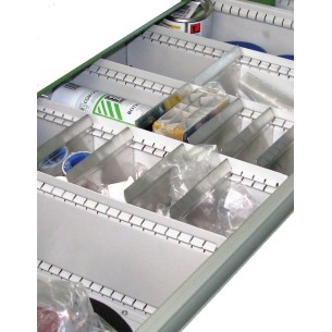 DIVISORIO FESSURATO ALLUMINIO  45x36 kit 2 2
