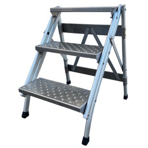 Scala a Sgabello Richiudibile 75 cm scalino profon