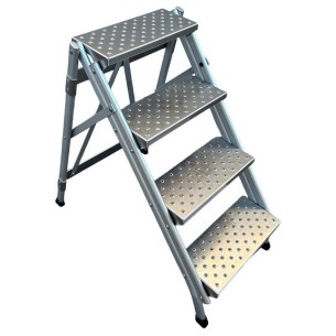 Scala a Sgabello Richiudibile 100 cm scalino profo