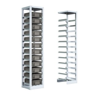 Scaffale Porta Casse Profondità 400mm 2000h con 12