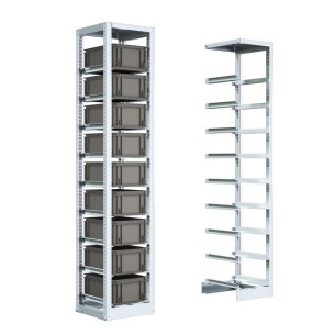 Scaffale Porta Casse Profondità 400mm 2000h con 10