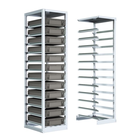 Scaffale Porta Casse Profondità 600mm 2000h mm con