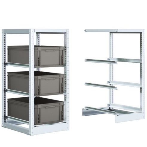 Scaffale Porta Casse Profondità 600mm 1100h mm con