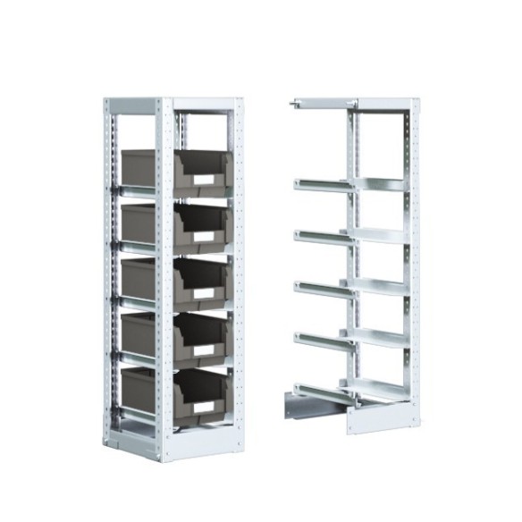 Scaffale Porta Bocche di Lupo Profondità 350mm 110