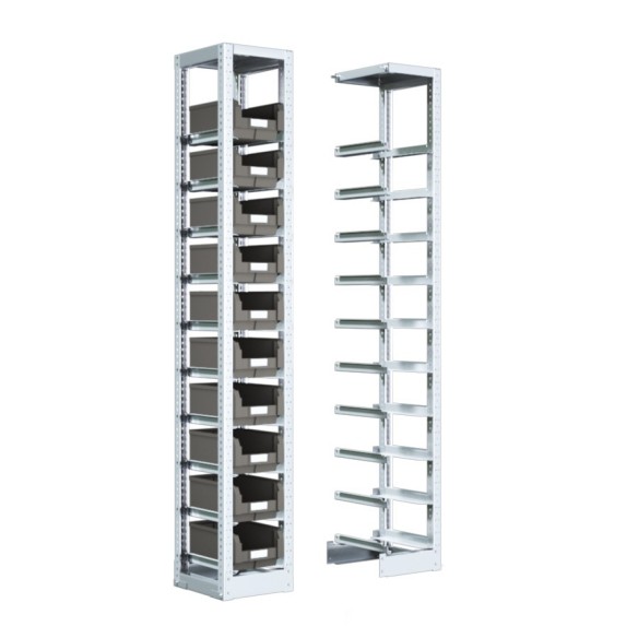 Scaffale Porta Bocche di Lupo Profondità 350mm 200