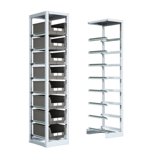 Scaffale Porta Bocche di Lupo Profondità 500mm 200